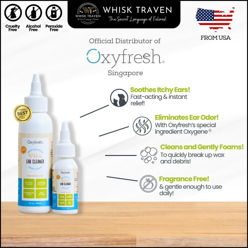 Oxyfresh Cat Ear Cleaning Medicine | Cat & Dog Ear Cleaner For - TikTok ... - Oxyfresh Pet Ear Infection Treatment