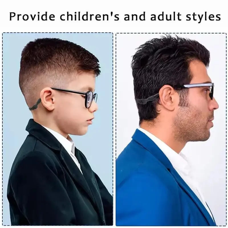 Tali Kacamata Olahraga / Tali Kacamata Pria Wanita Anti Slip / Adjustable Glasses Strap untuk Anak Adults Pria Wanita 5