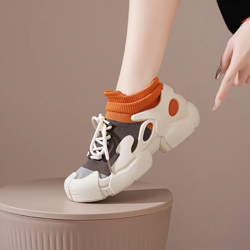 Summer mesh breathable socks shoes mountaineering anti-slip shoes hot dad shoes