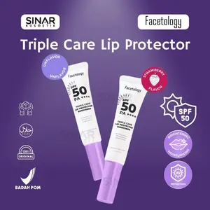FACETOLOGY Triple Care Lip Protector Sunscreen 5Gr