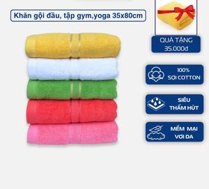 Khăn Tắm Khách Sạn 70x140cm Siêu Thấm Hút 100% Cotton Không Ra Lông , Không Ra Màu