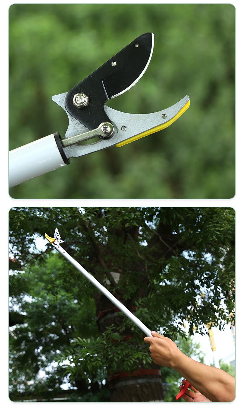 Product Introduction of Winda High Branch Fruit Picking Scissors Telescopic Fruit-Picking Device Gardening Scissor Litchi Longans Pomegranate Persimmon Picking Scissors Garden Tools 12
