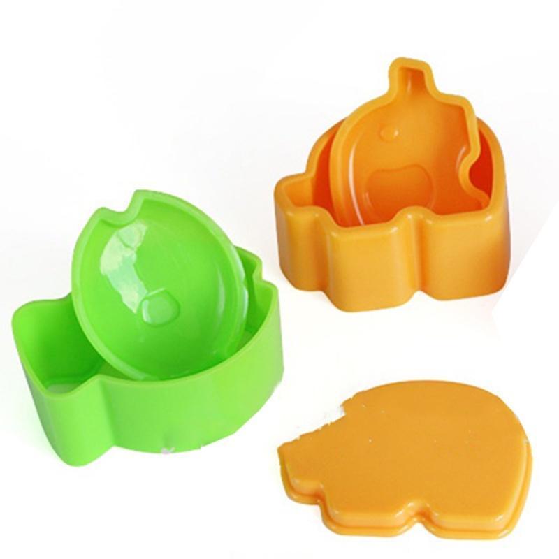 Product Introduction of 3Pcs Cartoon Cute Elephant Fish Bear Shape Rice Ball Machine Kids Bento Mold DIY Rice Ball Sushi Mold YDEA1 11