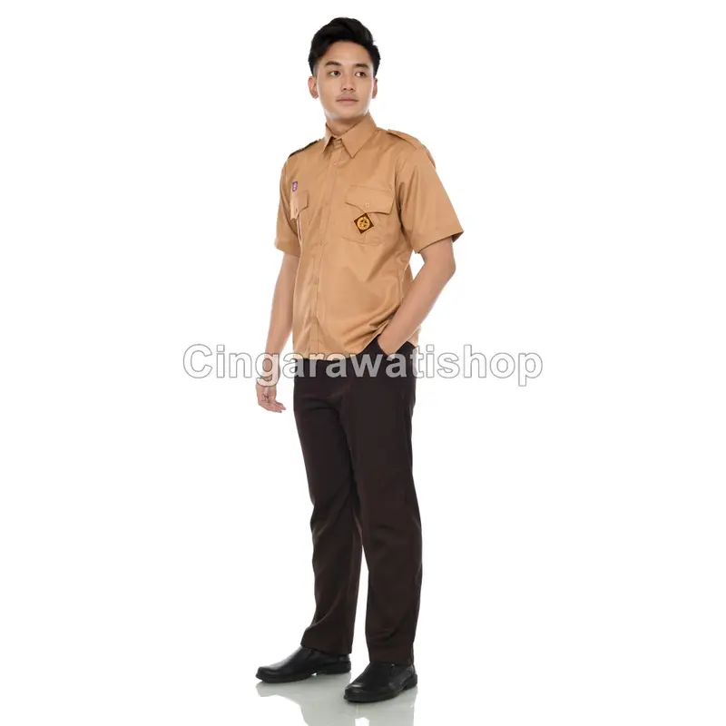 Seragam Pramuka Pembina Pria - Lengan Panjang & Lengan Pendek 6