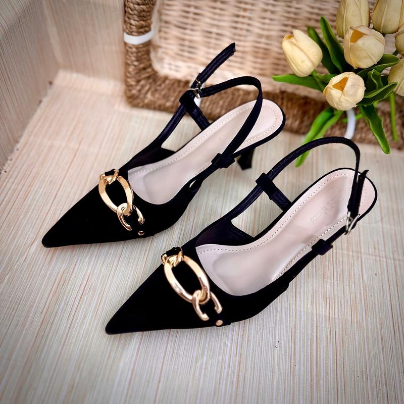 Giày cao gót sandal nữ 7 phân phối xích Thiên An TA66