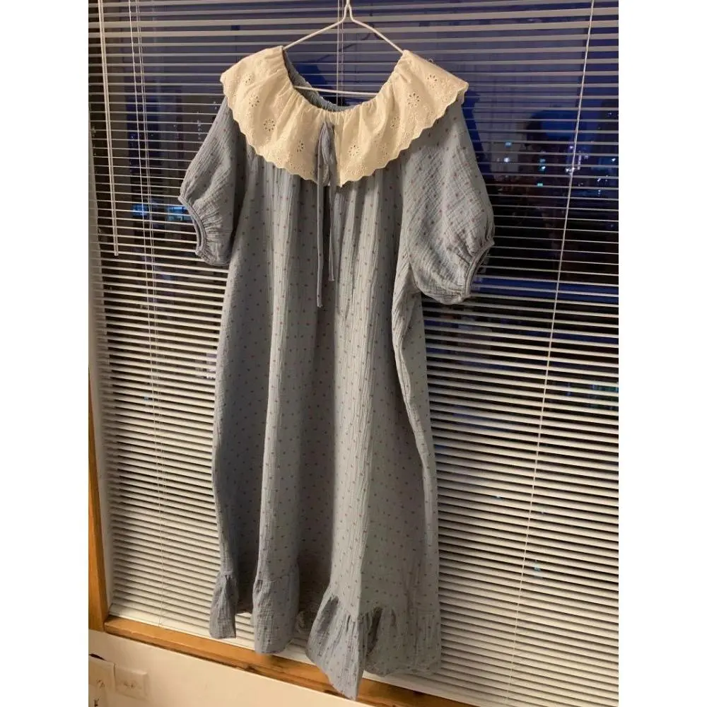 sachin and babi light blue dress women long dress 3 4 sleeve dress pleated solid loose summer