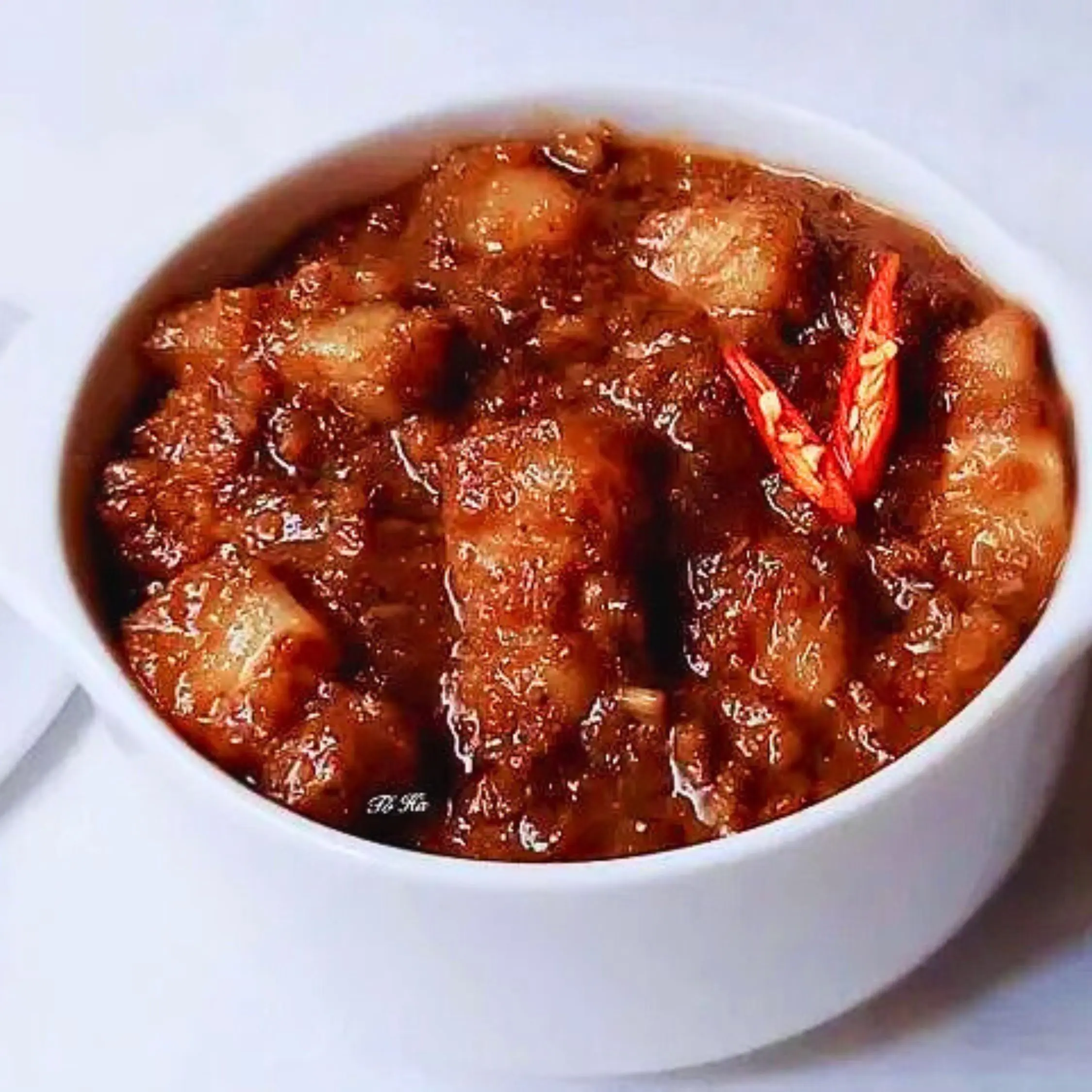 { HAI CHẢ } { COMBO 2 MÓN } 400GR MẮM RUỐC XÀO THỊT - 500GR CHẢ THỊT NƯỚNG SẤY KHÔ - FOOD