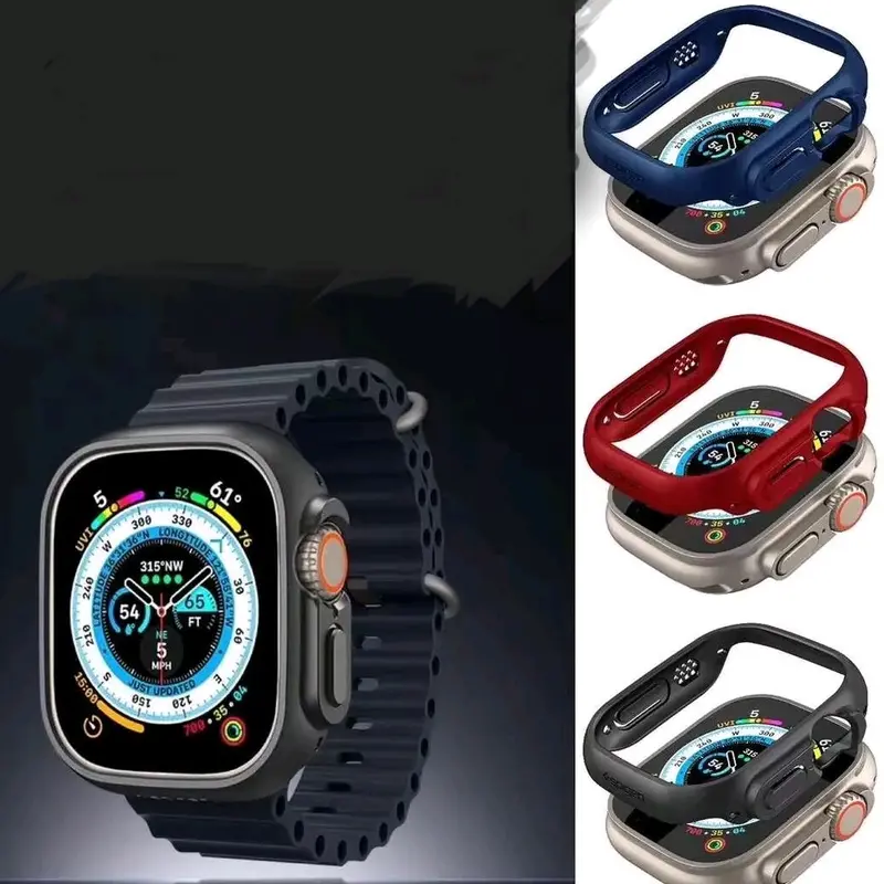 Pembungkus jam Spigen Bumper Thin Fit Iwatch Ultra 49mm 2022 @pl Watch 0