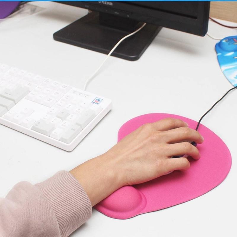 Product Introduction of Comfortable MousePad Wrist Support Silicone Gel Wrist Rest Ergonomic Mouse Mat For Office/Home 15