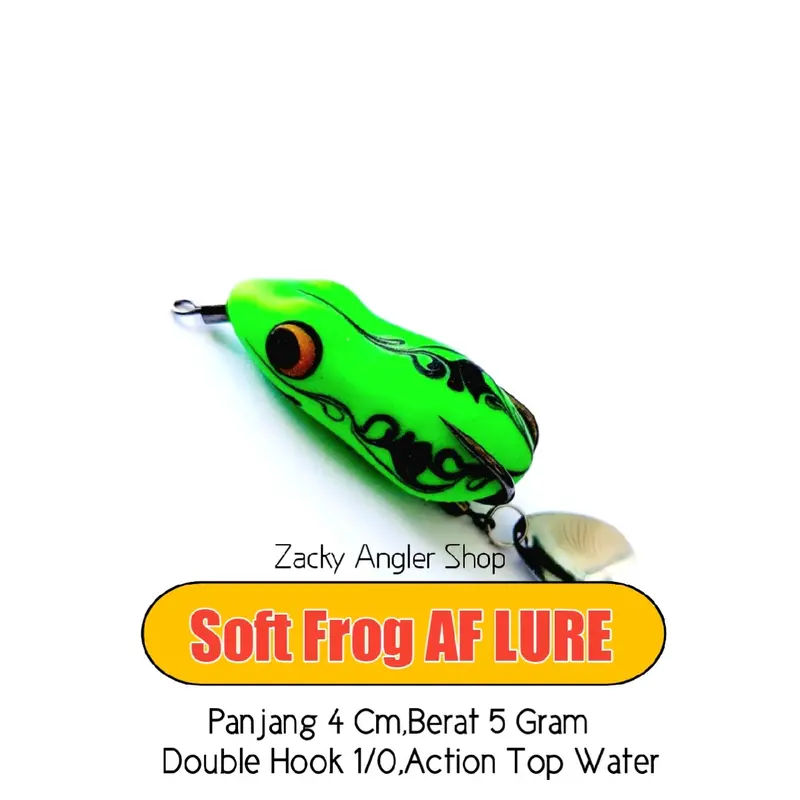 Soft Frog Af Lure 4 Cm Umpan Casting Gabus 2