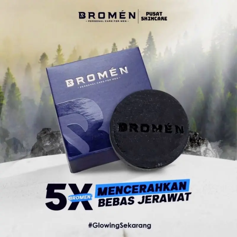 BROMEN BRIGHTENING SOAP / Sabun pencerah badan / Facial wash pencerah wajah / Hilangkan flek hitam Kusam 0