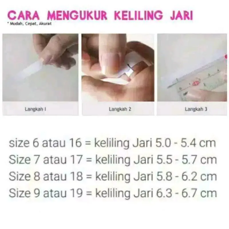 Cincin Tunangan Mata Kuning Monel (Titanium) - Ukuran dan Model Beragam 2