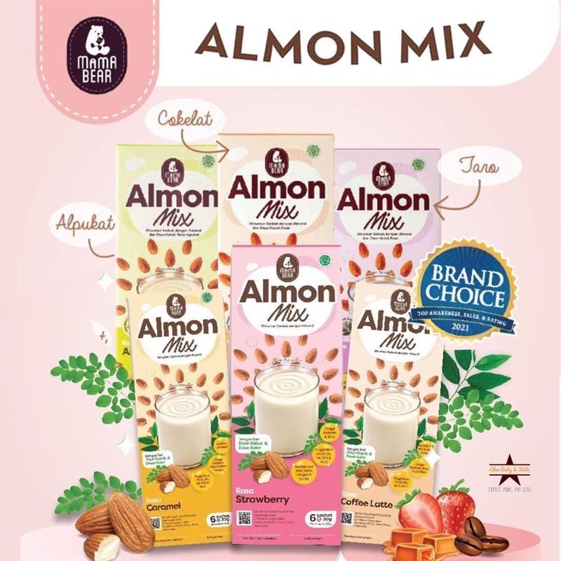 Mama Bear Almon Mix 180gr / Minuman Pelancar ASI 3