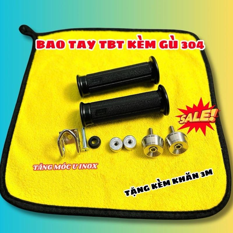 Combo Bao tay TBT + gù inox 304 + Khăn 3M và móc u gắng mọi dòng xe Phụ Kiện Phụ Tùng