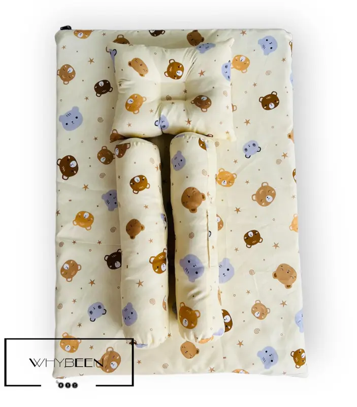 matras bayi kasur bayi lipat set bantal guling Baru lahir 2