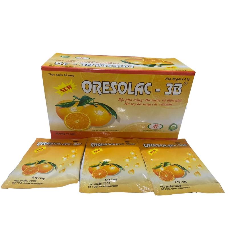  Bột pha uống ORESOLAC 3B  New  bù nước và điện giải 