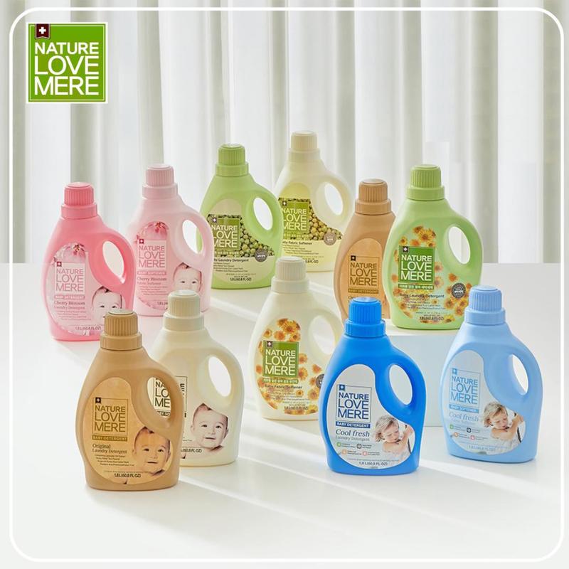  NƯỚC GIẶT XẢ NATURE LOVE MERE CHO BÉ TỪ SƠ SINH 