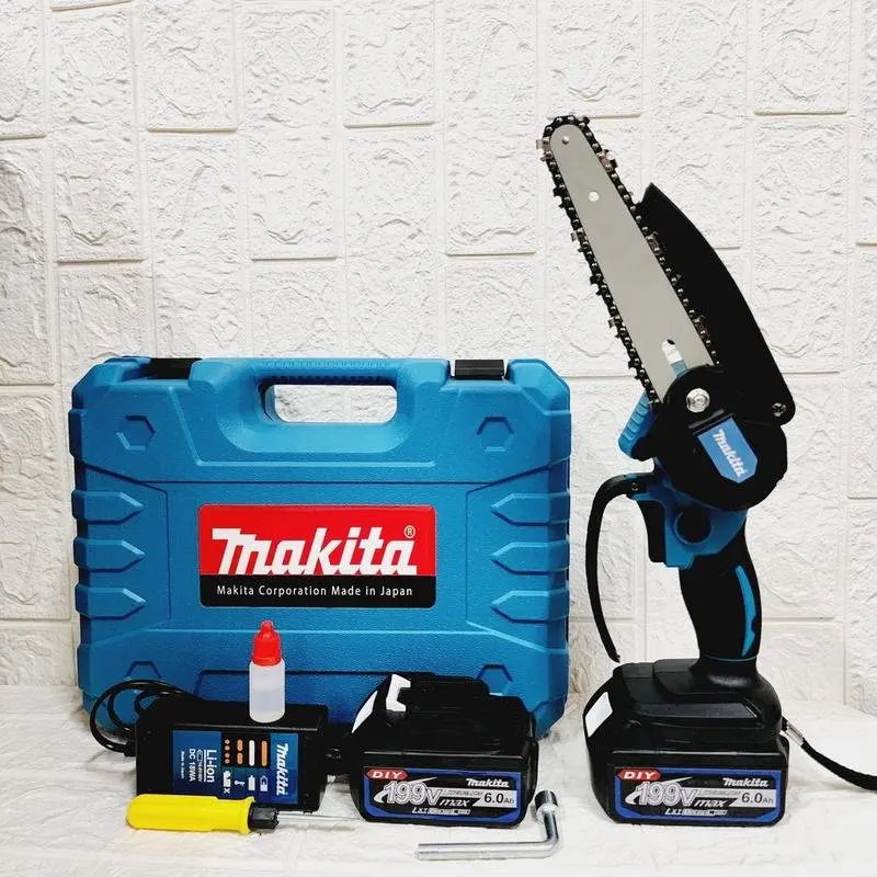 Máy cưa xích cầm tay dùng pin makita Pin - máy cưa gỗ Lõi đồng cao cấp -VD.store cua minicam máy  phát cỏ