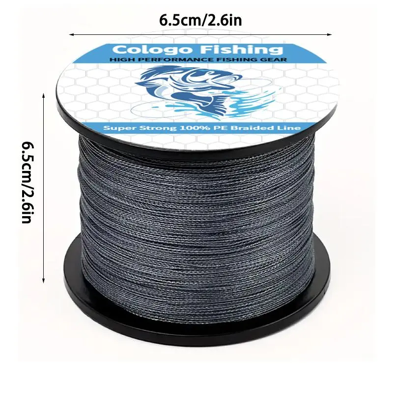 4-strand PE Braided Fishing Line, 500m/1640ft Fishing Line, Anti-abrasion Braided Line, Strong, Durable, and Long-lasting Fishing Accessories 1