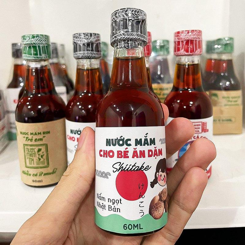 Product Introduction of [1 chai] Nước mắm Shiitake cho bé ăn dặm từ 6 Tháng Tuổi làm từ nấm ngọt Nhật Bản an toàn giúp bé ăn ngon miệng, kích thích vị giác 60ml/chai 9