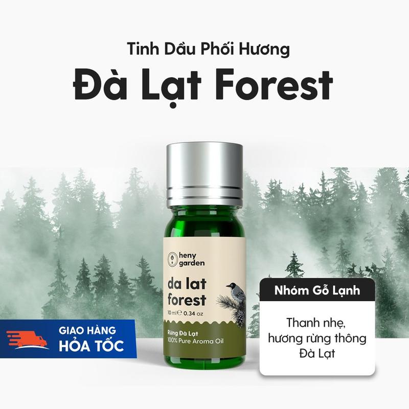  Tinh Dầu Phối Hương Da Lat Forest  Đà Lạt Forest  Nguyên Chất Đậm Đặc Xông Thơm Phòng Làm Nến Thơm Thiên Nhiên Giúp Dễ Ngủ Heny Garden 