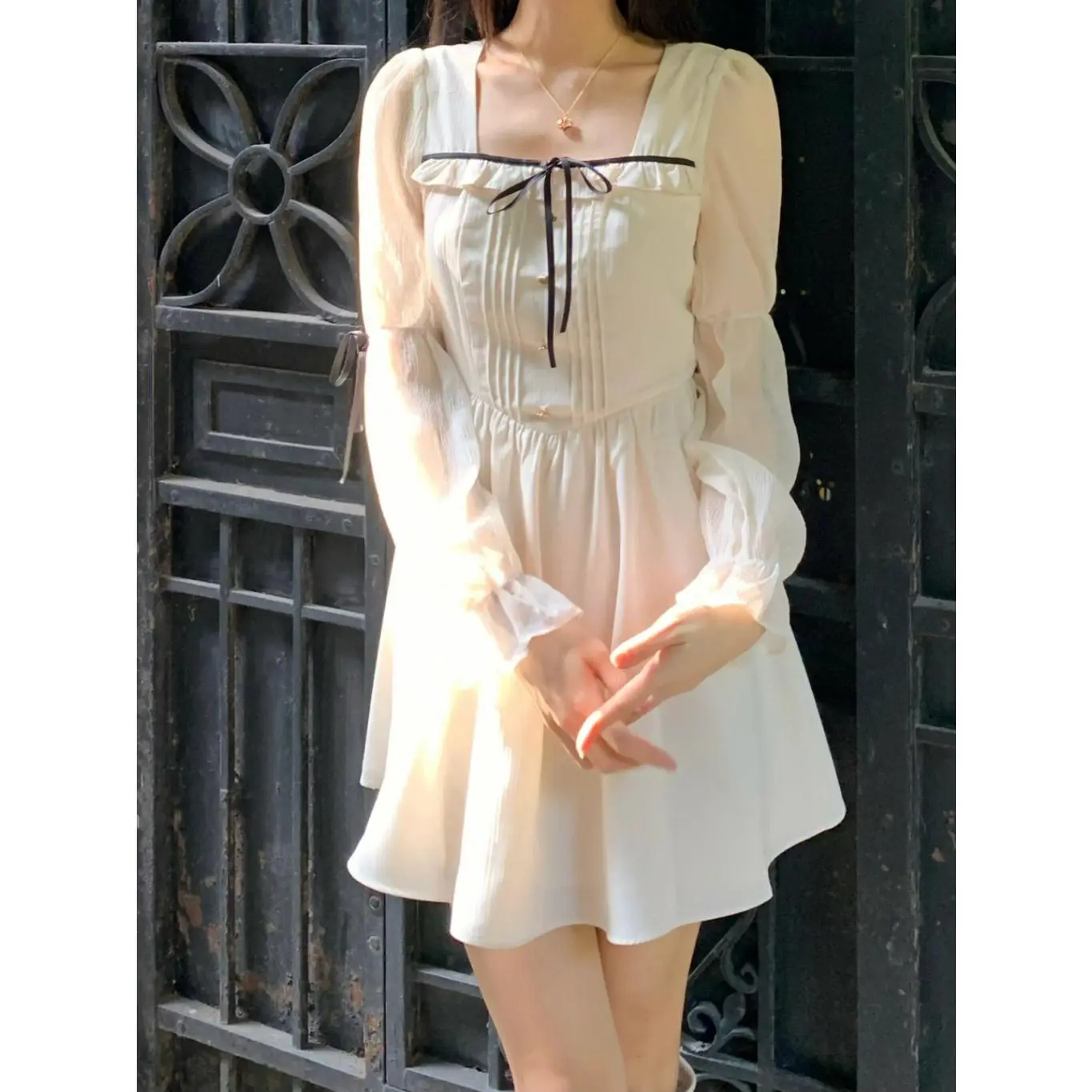 1302 Beige Fairy Dress | Korean French Elegant Mini Dress | Plus Size Long Sleeve Formal Dress | White Gradient Graduation Dress | Wedding Guest & Debut Dress - TikTok Shop Philippines 1302 Beige Fairy Dress | Korean French Elegant Mini Dress | Plus Size Long Sleeve Formal Dress | White Gradient Graduation Dress | Wedding Guest & Debut Dress - TikTok Shop Philippines