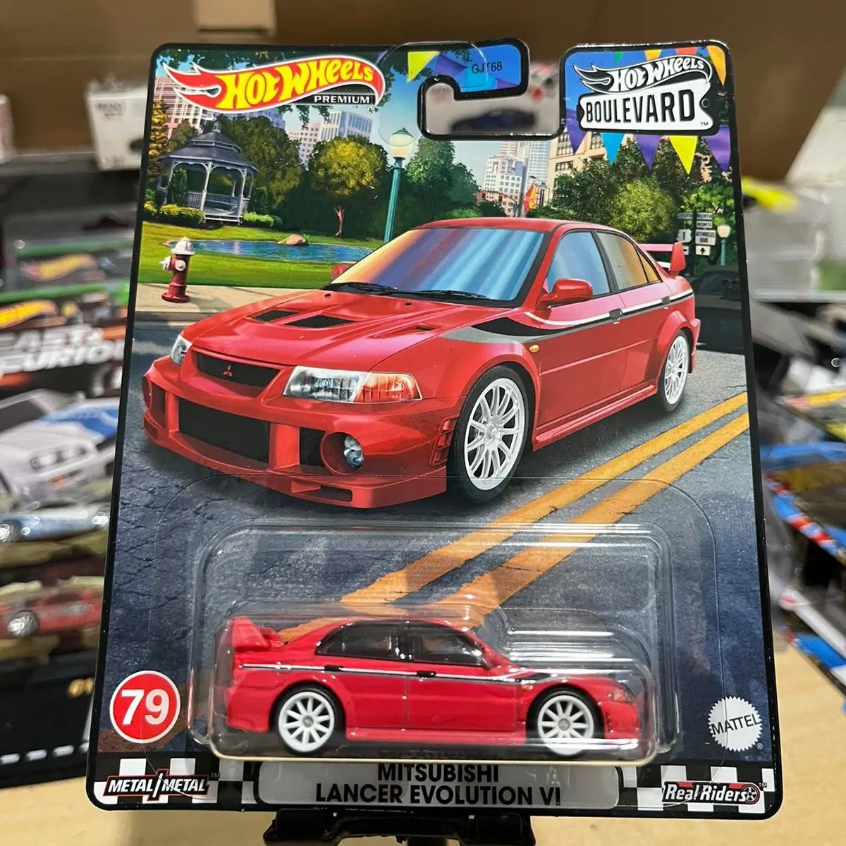 Hot Wheels PREMIUM LANCER MERAH Boys