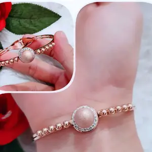 xuping miracle gelang wanita luxury diamond Jewelery  titanium anti karat