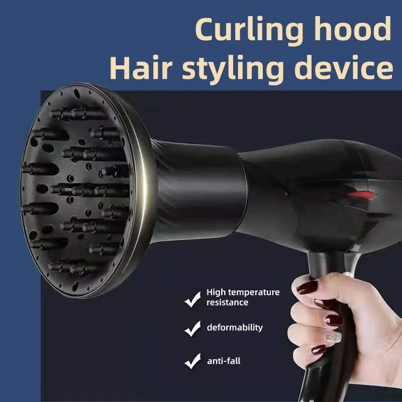 Universal Hair Dryer Diffuser | Curly Hair Diffuser | Adjustable Hair Diffuser For Hair Dryer | Hair Dryer Attachment 3.5cm To 5cm For Wavy Hair Straight Hair