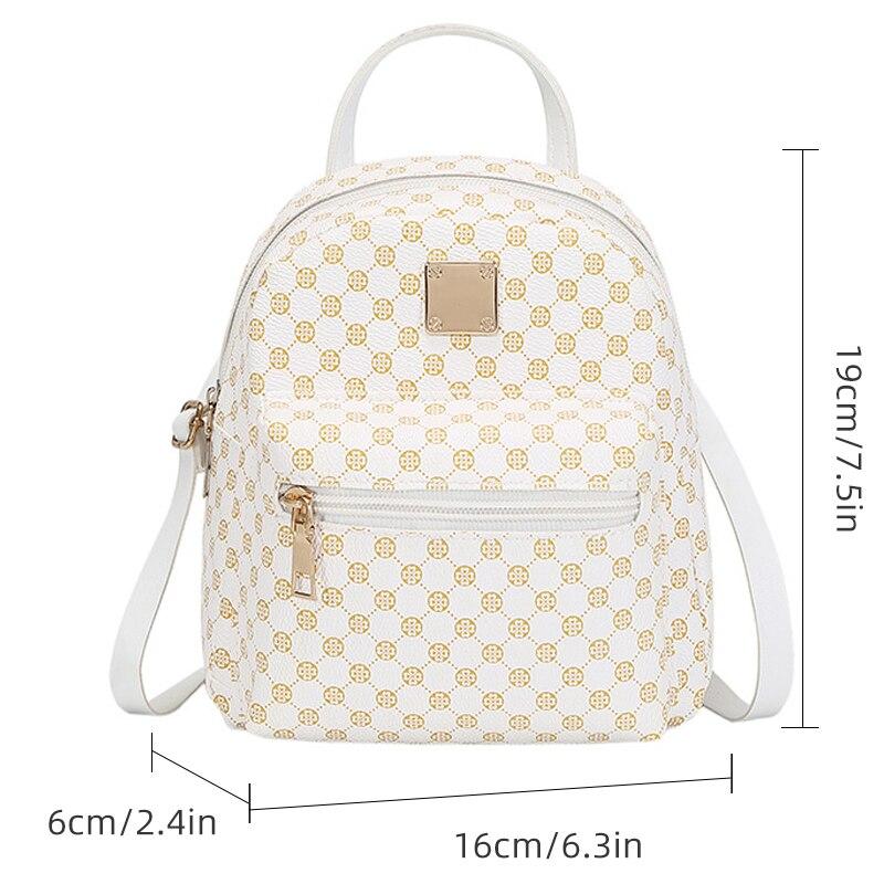 Product Introduction of Classic Women Backpack Fashion School Bags Female Daily Shopping Girl Backpacks Schoolbags 16