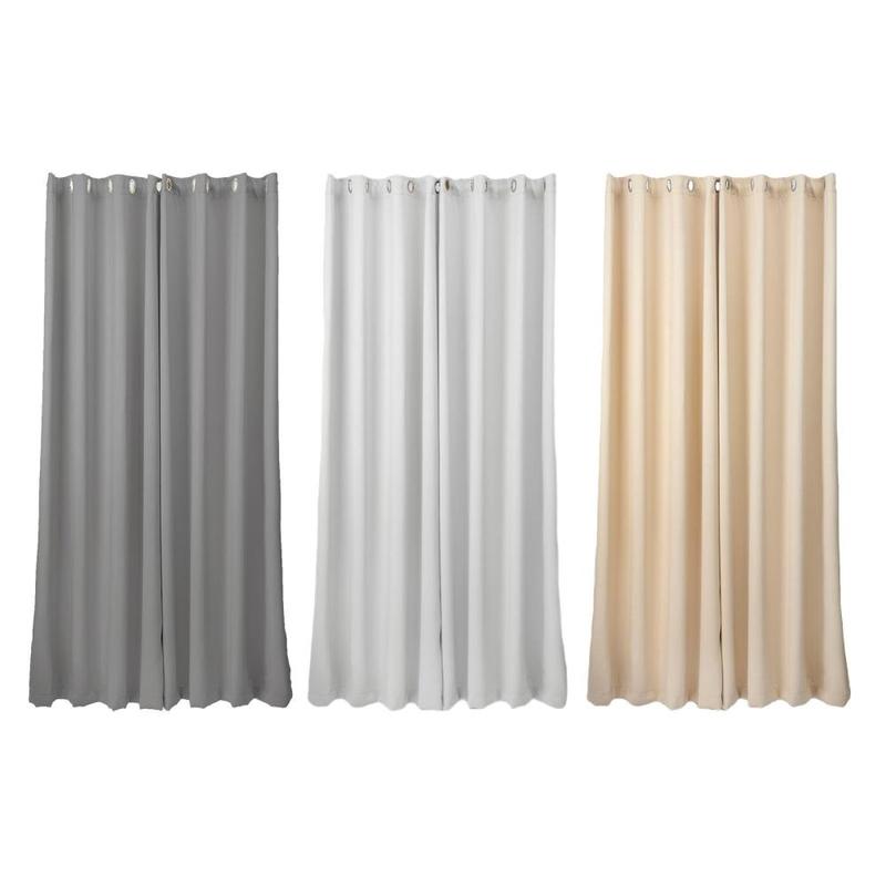 Waterproof Indoor/Outdoor Curtains for Patio - Thermal Insulated, Sun Blocking Blackout Curtains for Bedroom, Porch, Living Room, Pergola, Cabana 2