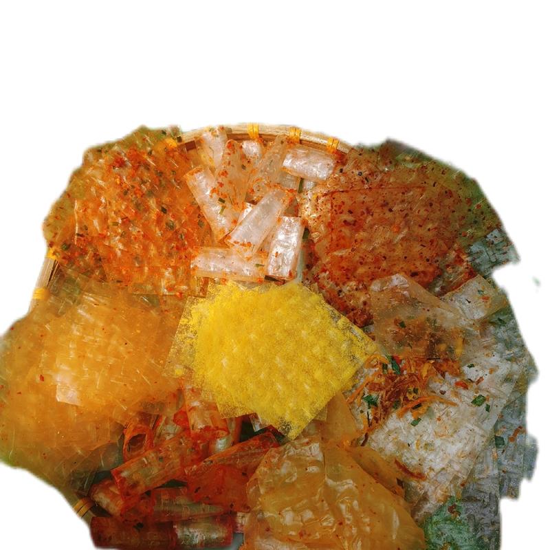 ( 500Gr) Combo 5 Vị Bánh Tráng Trung Nghĩa Snack Ăn Vặt Mới