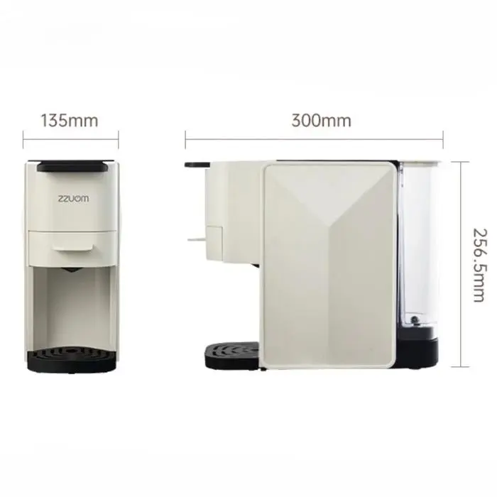 ZZUOM Mesin Kopi Espresso 3 in 1 Coffee Maker 20 Bar 1350W 700ml 7
