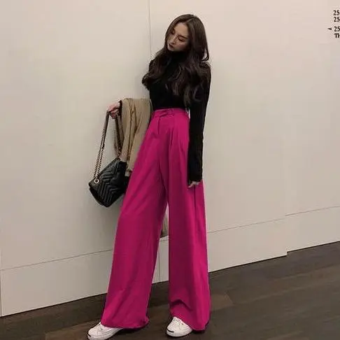 celana Kulot wanita korea style Kancing 0