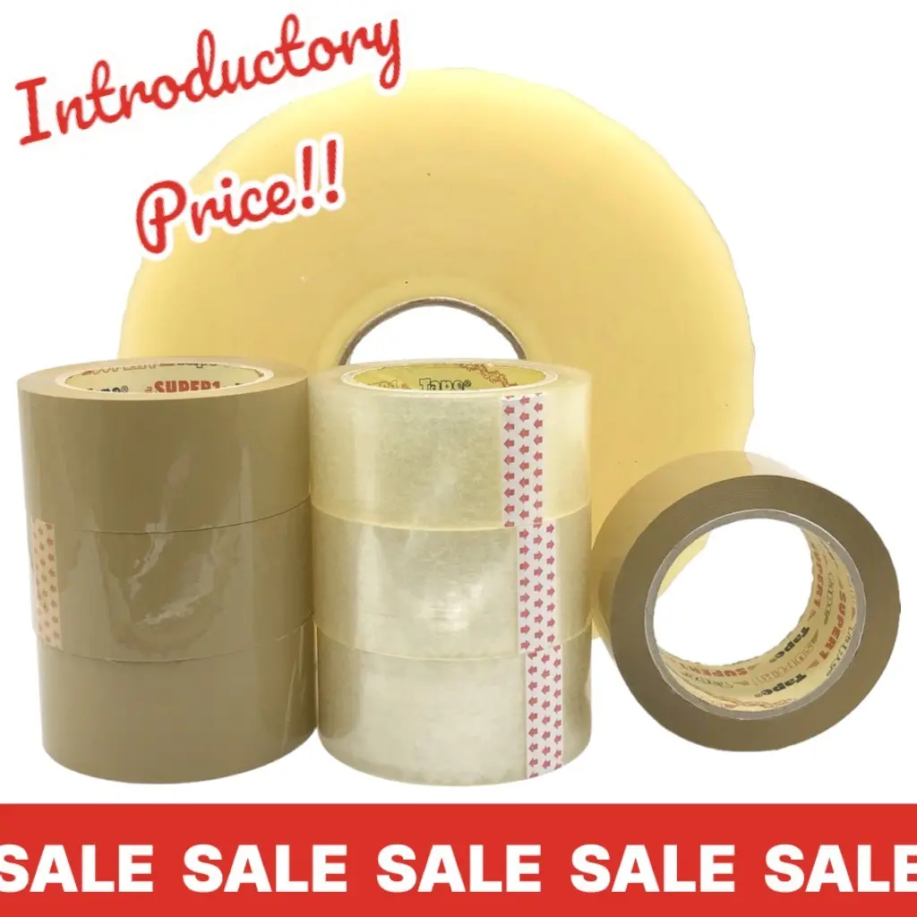 Packaging Tape big roll sealing tape 2Inch  48mm 50m 100m 200m 300m High-Quality