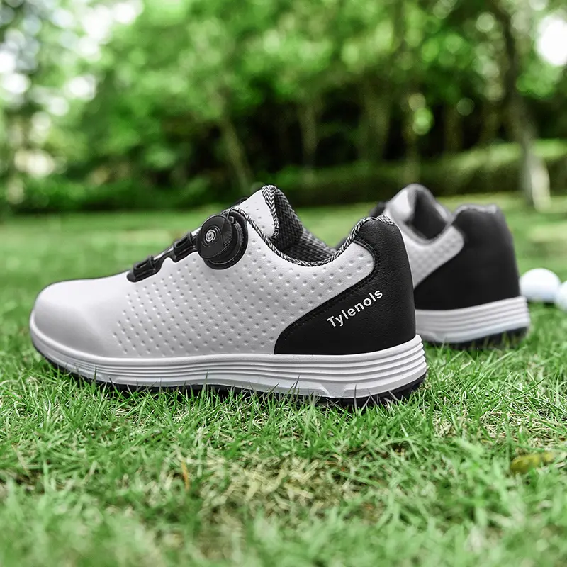 Boa Giày Golf Cho Nam, Giày Tập Golf Chuyên Nghiệp Nhẹ Và Chống Trượt, Không Thấm Nước, Để Đi Bộ Ngoài Trời, Phổ Biến, Mới 2