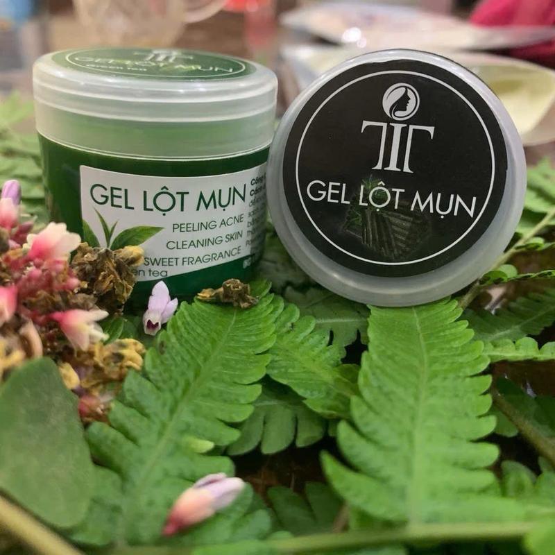 GEL LỘT MỤN TRÀ XANH THAN TRE