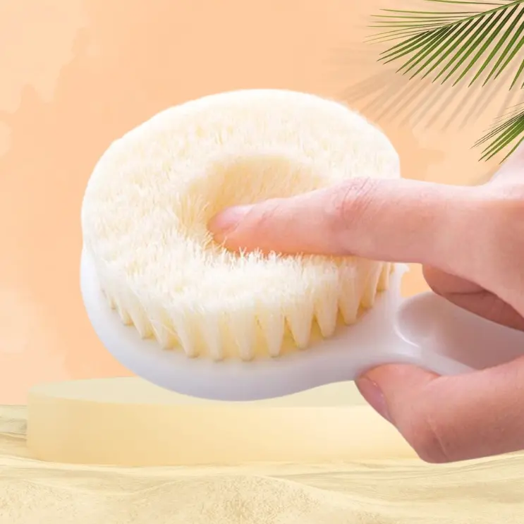 Bàn Chải Tắm Chà Lưng Tẩy Tế Bào Chết Mát Xa Cơ Thể Tay Cầm Dài Tiện Dụng Chất Liệu Cao Cấp Siêu Mềm Mịn 88839 6