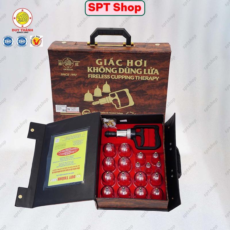 Bộ ống giác hơi chân không cao cấp 17 ly Duy Thành, Giác hơi A