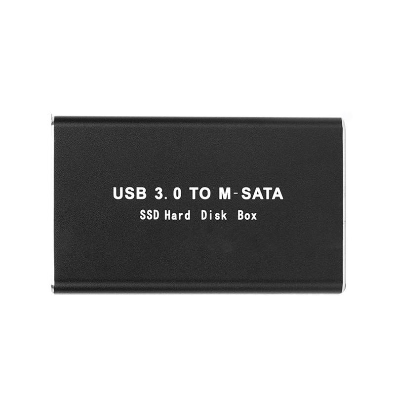 Product Introduction of Usb3.0 mSata Solid-State Drive Case- Box Aluminum-Alloy Mini External Hard-Drive Case- for High-Speed Transmission 41