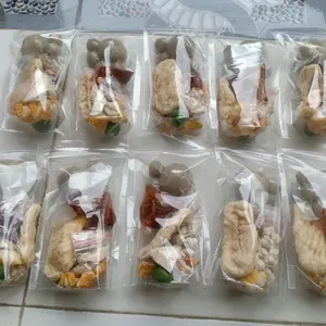 Paket Usaha Baso Aci Ayam Suwir Pedas Jumbo 10 Bungkus - Chili, Kuah Food Instan