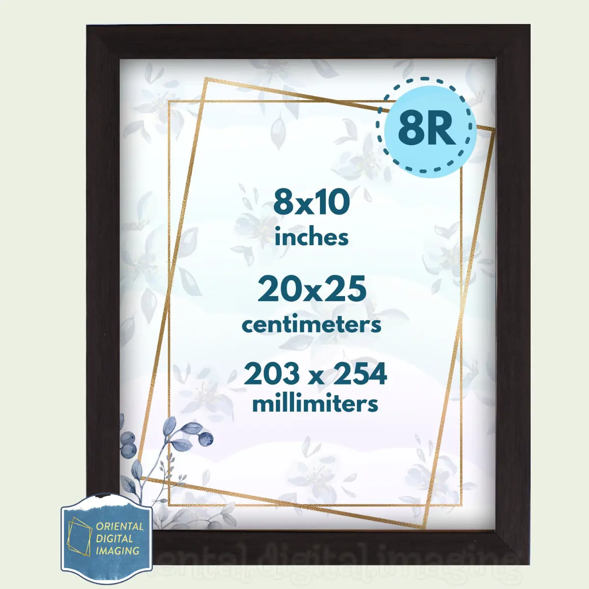 PICTURE FRAME 8R(20.32CM X25.40 CM )