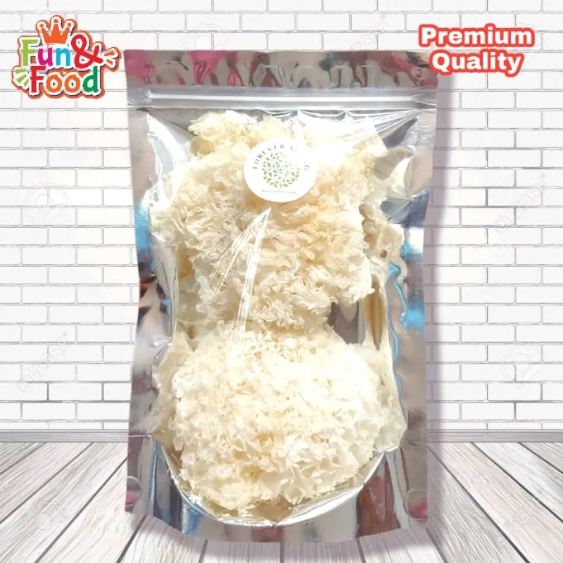 Cemilan Sehat - Jamur Salju Putih White Snow Fungus