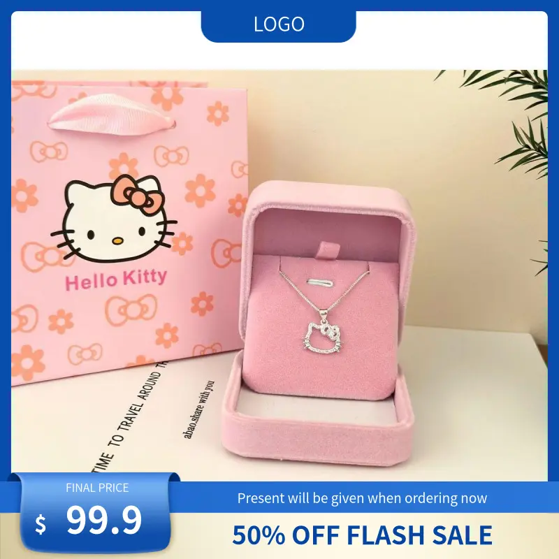 Vòng Cổ Hellokittys925, Dành Cho Phụ Nữ Và Trẻ Em Gái, Phong Cách Nhật Bản Và Hàn Quốc, Giá Cả Phải Chăng, Thiết Kế Sang Trọng, Thích Hợp Làm Dây Chuyền Xương Đòn, Lý Tưởng Làm Quà Tặng Sinh Nhật Cho Bạn Gái Women Chain Trang Sức Titan Jewelry