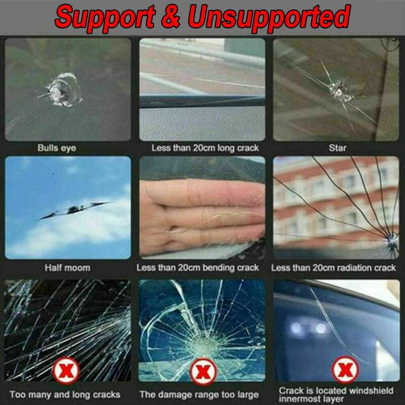 Product Introduction of Automotive Windshield Repair Kit Tools, Car Vehicle Scratches, Repair Scratch Crack Repair U1E2 25