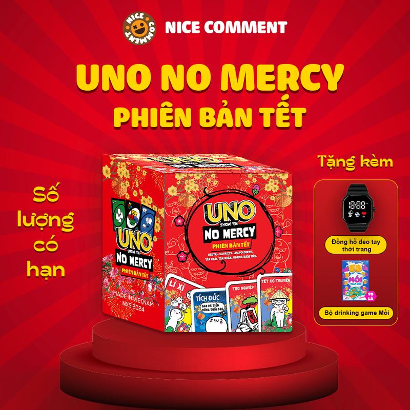 Bài UNO NO MERCY | Party game Vui Bá Cháy | Phiên Bản Tết 2025 | Nice Comment