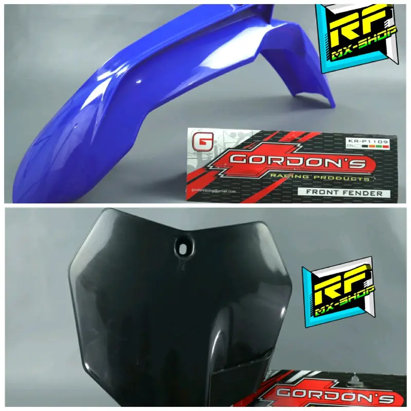 PAKET SPAKBOR DEPAN DAN PAPAN NOMOR  KLX 150 GORDON 1