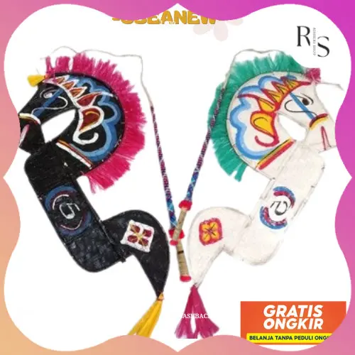 [STOK BARU] -MURAH- PAKET MAINAN ANAK JARANAN PECUT / Jaranan Kuda Lumping Free Pecut Mainan Anak
