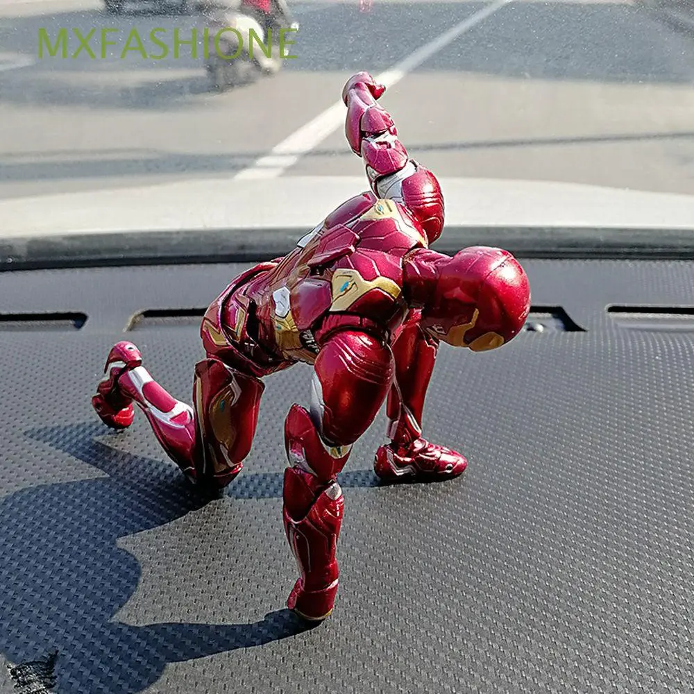 Cute Iron Man Gift Action Figures Avengers Iron Man Character Accessories Iron Man Model Toys Kids Toys