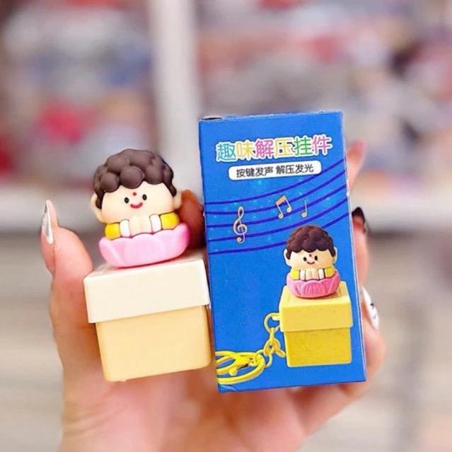 Móc Khoá Đồ Chơi Gõ Mõ Tịnh Tâm Giải Nghiệp Bản Tiếng Việt Vui Nhộn